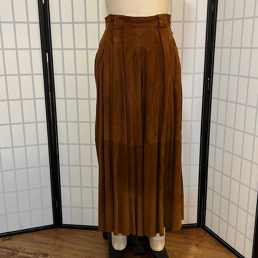 Ralph Lauren vintage early 90’s suede culottes
